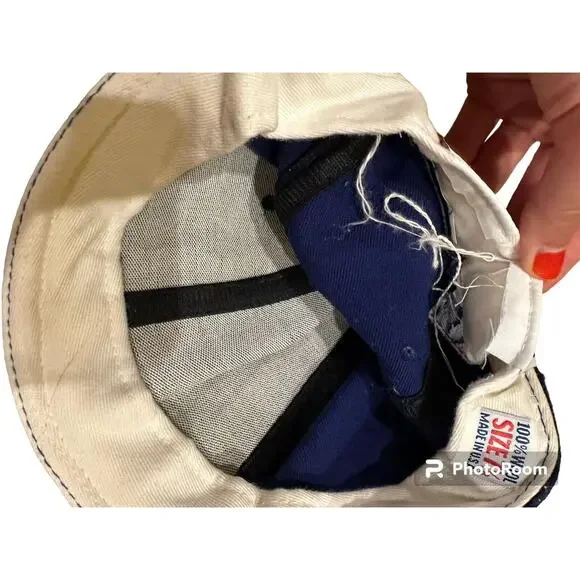 Chicago Cubs Vintage New Era Fitted Hat Sz 7 1/8 59FIFTY USA Pro Model - Picture 6 of 6